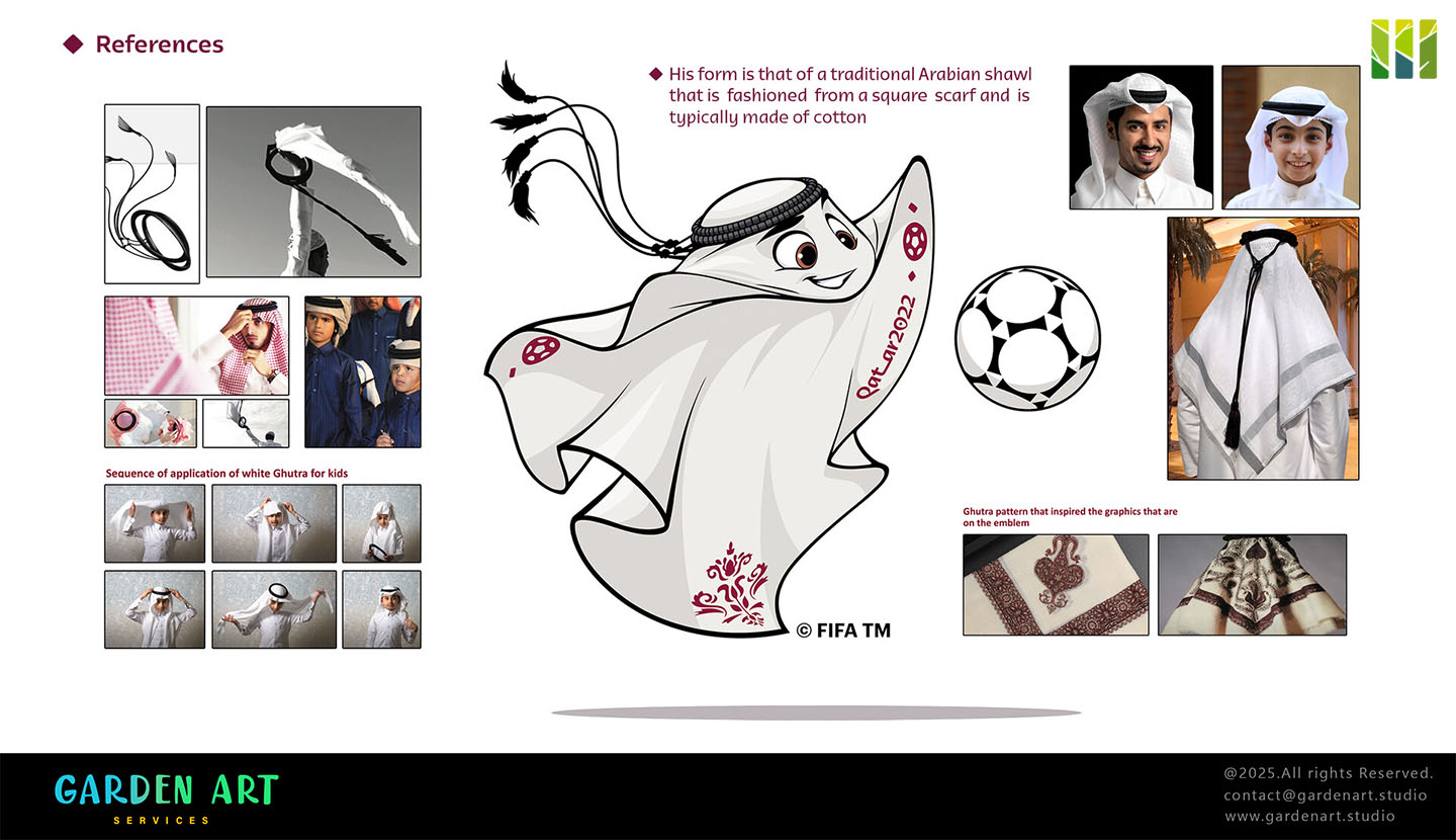 La’eeb, Official Mascot of FIFA World Cup 2022