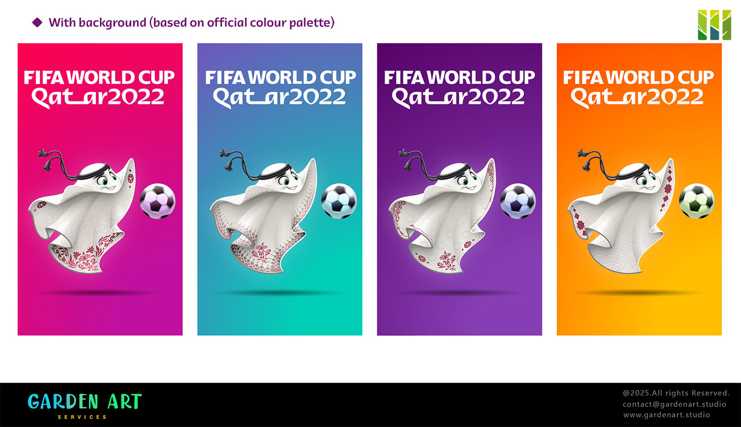 La’eeb, Official Mascot of FIFA World Cup 2022