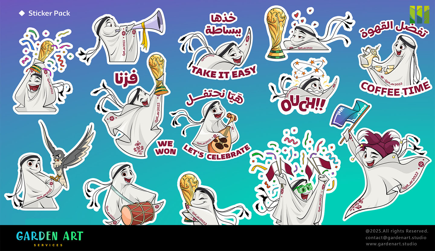 La’eeb, Official Mascot of FIFA World Cup 2022