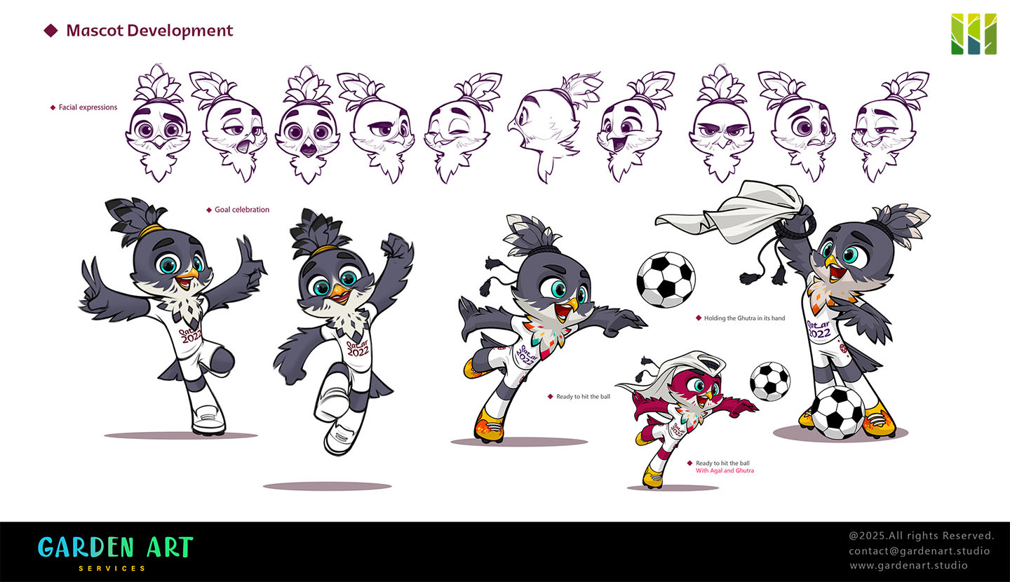 La’eeb, Official Mascot of FIFA World Cup 2022